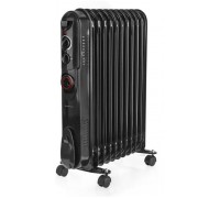 Emerio Emerio HO-132338.1, Oil electric space heater, Indoor, Floor, Black, Rotary, 2500 W