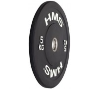 HMS Plate Olympic BBR5 Bumper 5 kg black (17-61-015)