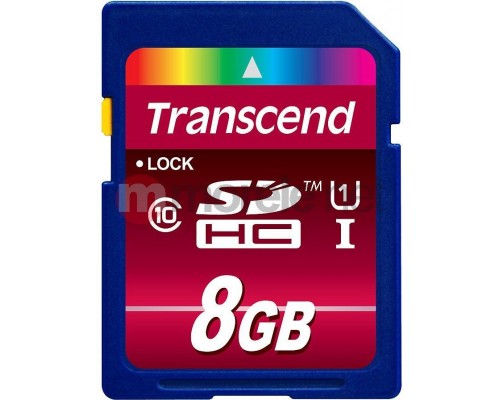SD  Transcend Ultimate SDHC 8 GB Class 10 UHS-I  (TS8GSDHC10U1)
