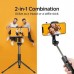 Selfie nūjiņa Spigen S540W Tripod Peach Bezvadu Black