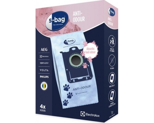 Electrolux E203S s-bag® Anti-Odour 4 pcs.