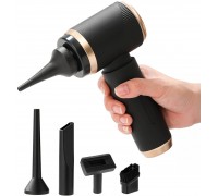 Hurtel Mini odkurzacz składany ręczny samochodowy z funkcją dmuchawy - Black Mini odkurzacz składany ręczny samochodowy z funkcją dmuchawy - Black