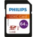 SD  Philips SDXC 64 GB Class 10 UHS-I/U1 V10 (FM64SD55B/10)