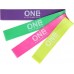 One Fitness Mini Band PBF-SET04 dažādu pretestības līmeņu komplekts daudzkrāsains 4 gab.