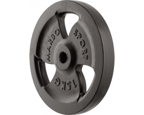 Marbo Sport Standard tri grip discs 15 kg MW-O15-kier -