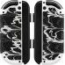 Liwith ard Skins naklejki na controller|y Switch Joy-Con Black Camo