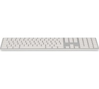 LMP Bluetooth Numeric Bezprzewodowa Biało-srebrna HU (LMP-WKB-1243-CH)