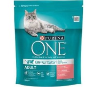 Purina One Cat Adult Food z łososiem dla kota 800g
