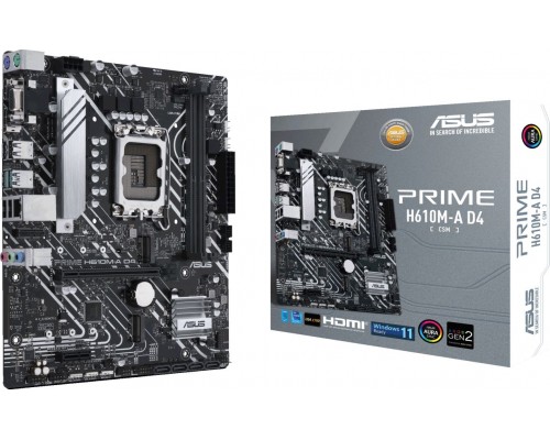 Intel H610 Asus PRIME H610M-A D4-CSM