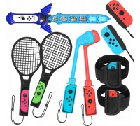 JYS Set Akcesoria 9w1 for Joy-Con Nintenfor Switch / Nintenfor Switch Oled NS236