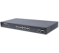 Switch Intellinet Network Solutions GIGABIT 16X 10/100/1000 RJ45 POE+ 2X SFP MANAGED ZARZADZALNY (561341)
