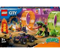 LEGO City Dubultās cilpas kaskadieru arēna (60339)