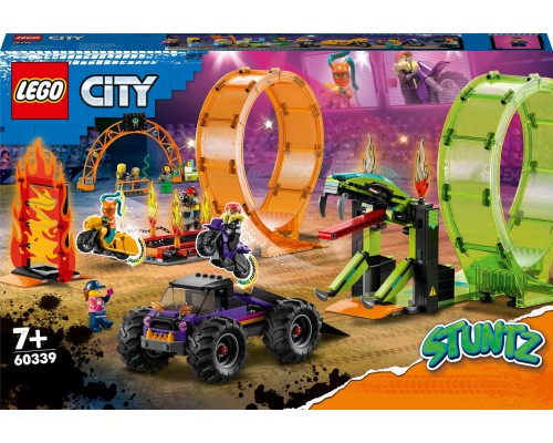 LEGO City Dubultās cilpas kaskadieru arēna (60339)