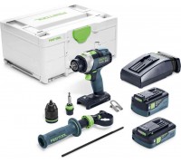 Festool Quadrive TPC 18/4 5,2/4,0 I-Plus 18 V 2 x akumulator 4 / 5.2 Ah