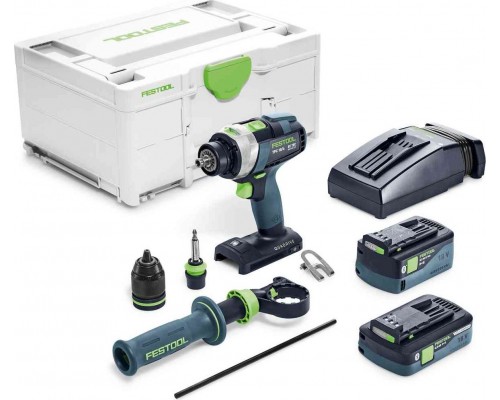 Festool Quadrive TPC 18/4 5,2/4,0 I-Plus 18 V 2 x akumulator 4 / 5.2 Ah