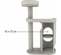 Trixie standing Falco, 117 cm, jasno gray
