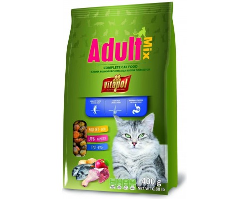 Vitapol Food Dla Catów Adult 400g