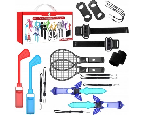 JYS Set 12x Akcesoria Handles Sport Nintenfor Switch / Oled / NS241