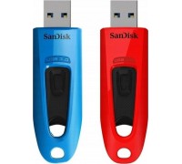 Pendrive SanDisk Ultra (2 szt.), 64 GB  (SDCZ48-064G-G46BR2)