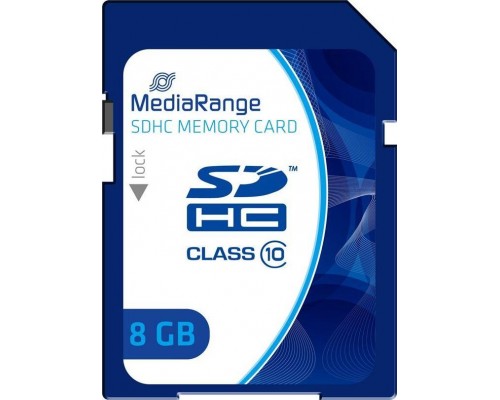 SD  MediaRange MR962 SDHC 8 GB Class 10  (MR962)