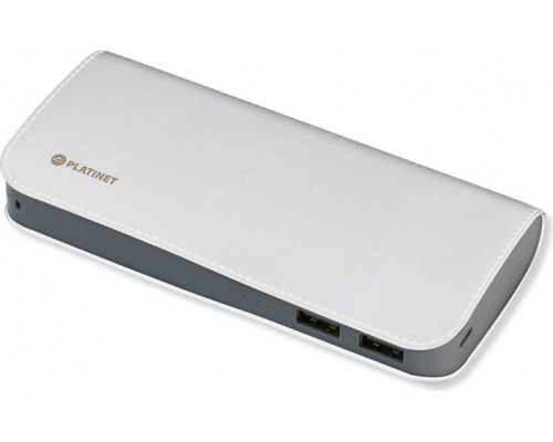 Platinet Leather 11000mAh White