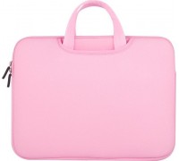 Hurtel Uniwersalne etui torba na laptopa 15,6'' tablet organizer na komputer różowy