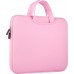 Hurtel Uniwersalne etui torba na laptopa 15,6'' tablet organizer na komputer różowy