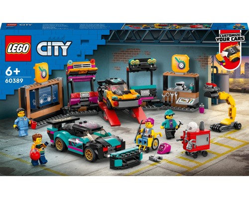 LEGO City Warsztat tuningowania samochodów (60389)