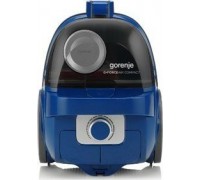 Gorenje Gorenje VCEA01GACBUCY Bezworkowy, moc 800 W, pojemność kurzu 2,2 L, Blue