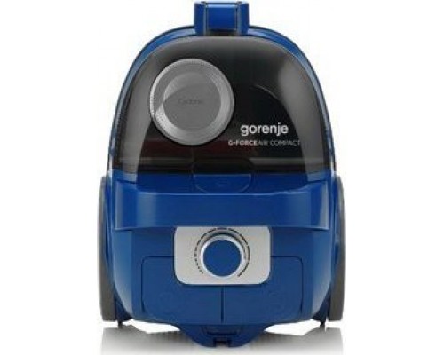 Gorenje Gorenje VCEA01GACBUCY Bezworkowy, moc 800 W, pojemność kurzu 2,2 L, Blue