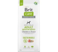 Brit Care Sustainable Adult Med Chicken Insect 12kg