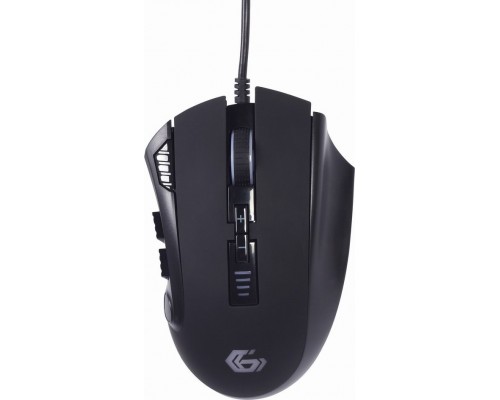 Gembird przewodowa RAGNAR RX500 laserowa RGB 7200 DPI