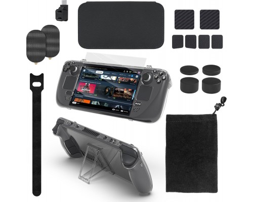 JYS Set Akcesoriów Akcesoria 18w1 For Steam Deck / Case + Etui + Adapter Type-c + Covers / Jys-sd021