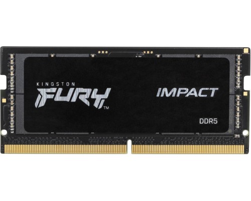 Kingston Fury Impact, SODIMM, DDR5, 16 GB, 6000 MHz, CL38 (KF560S38IB-16)