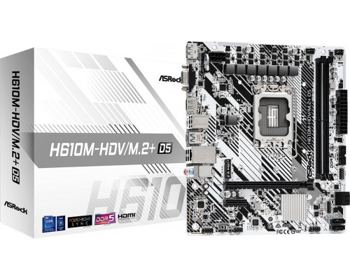 ASRock H610M-HDV/M.2+ D5
