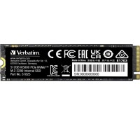 SSD Verbatim Vi5000 512GB M.2 2280 PCI-E x4 Gen4 NVMe (31825)