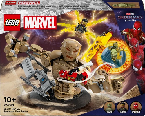 LEGO Marvel Zirnekļcilvēks pret LEGO Sandman: Kara stāvoklis (76280)