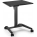 Gaming galds SENSE7 biurko mobilne Black 70 cmx52 cm czarny