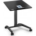 Gaming galds SENSE7 biurko mobilne Black 70 cmx52 cm czarny