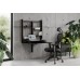 Gaming galds SENSE7 konwerter biurowy Black 81 cmx40 cm