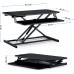 Gaming galds SENSE7 konwerter biurowy Black 81 cmx40 cm