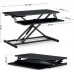Gaming galds SENSE7 konwerter biurowy Black 81 cmx40 cm