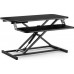 Gaming galds SENSE7 konwerter biurowy Black 81 cmx40 cm