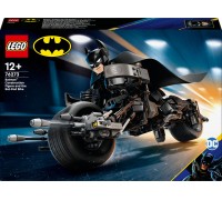 LEGO DC Batman™ konstruktora komplekts un motocikls ar siksnām (76273)