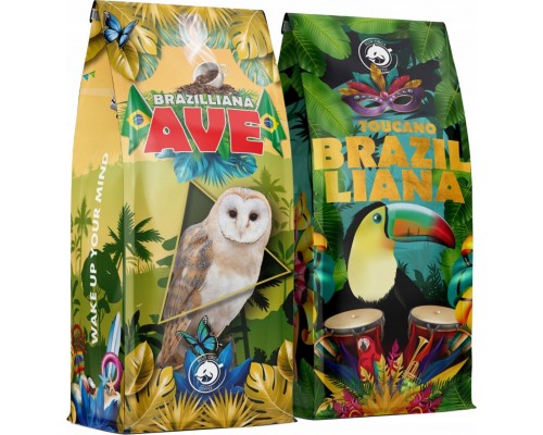 Blue Orca Coffee KAWA ZIARNISTA 2KG ZESTAW - ŚWIEŻO PALONA - Z PALARNI KAWY BLUE ORCA COFFEE