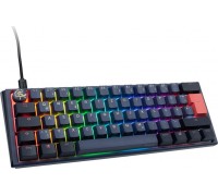 Ducky Ducky One 3 Cosmic Blue Mini Gaming Keyboard, RGB LED - MX-Ergo-Clear