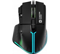 Canyon CANYON gamingowa Fortnax GM-636 RGB 9 Przycisków Czarna