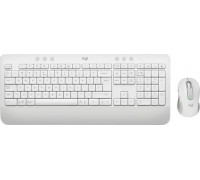 Logitech Logitech Signature MK650 Combo For Business klawiatura Dołączona myszka RF Wireless + Bluetooth QWERTY Duński, Fiński, Norweski, Szwecki White