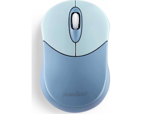 Perixx Perixx PERIMICE-802BL, Bluetooth mouse for PC and tablet, cordless, blue