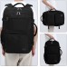 Kono Black Plecak do Samolotu 55x40x23 LOT Ryanair WizzAir 40L Flex